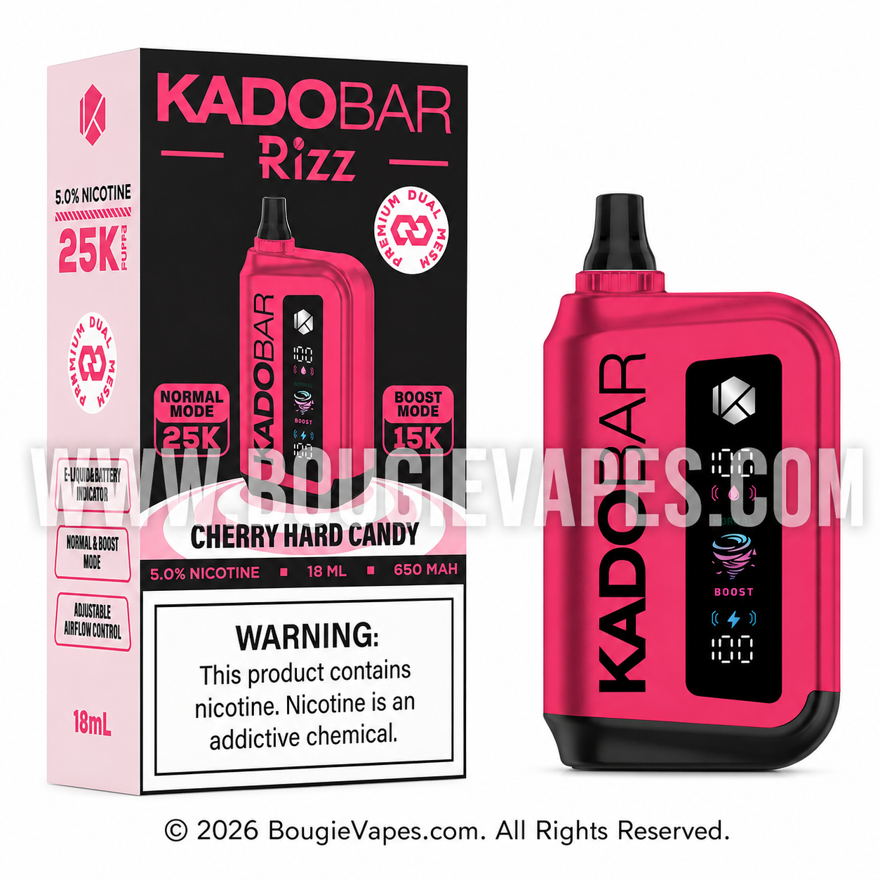 Kado Bar Rizz Disposable Vape | 25K Puffs