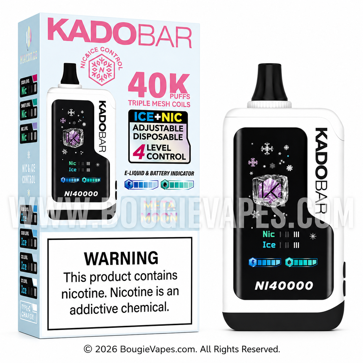 Kado Bar NI40K Disposable Vape | 40,000 Puffs