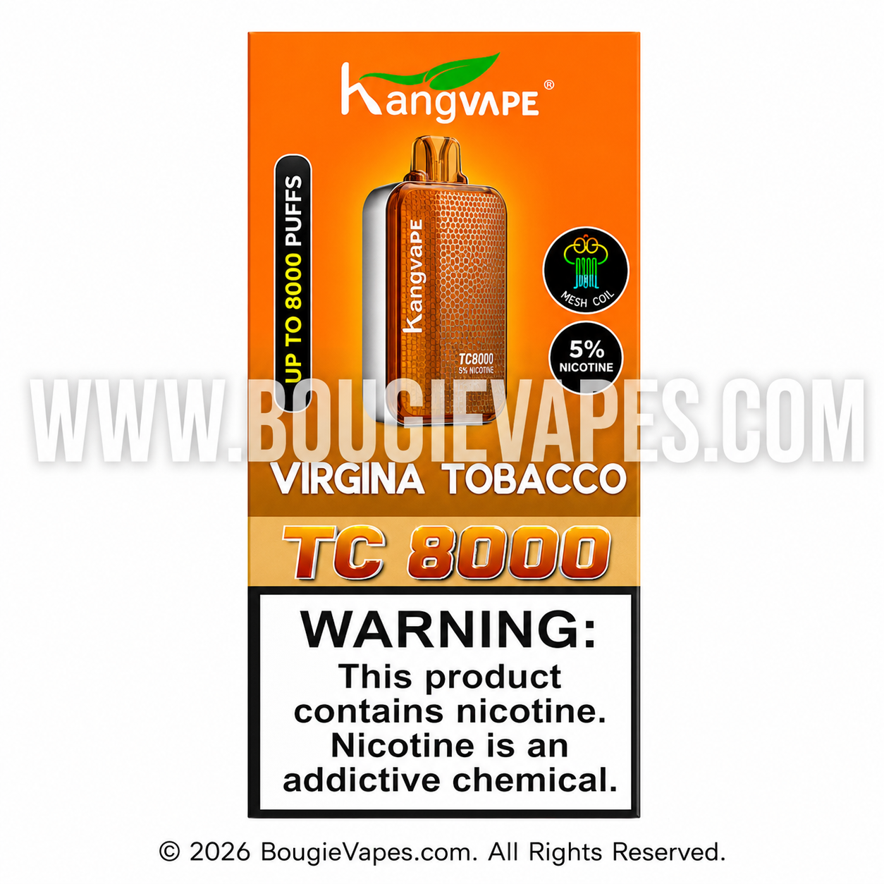 Kangvape TC8000 Disposable Vape | 8000 Puffs